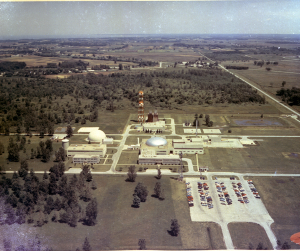 Space History Photo: Plum Brook Reactor's Research Facilities and Support Buildings